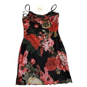 Rose mini dress